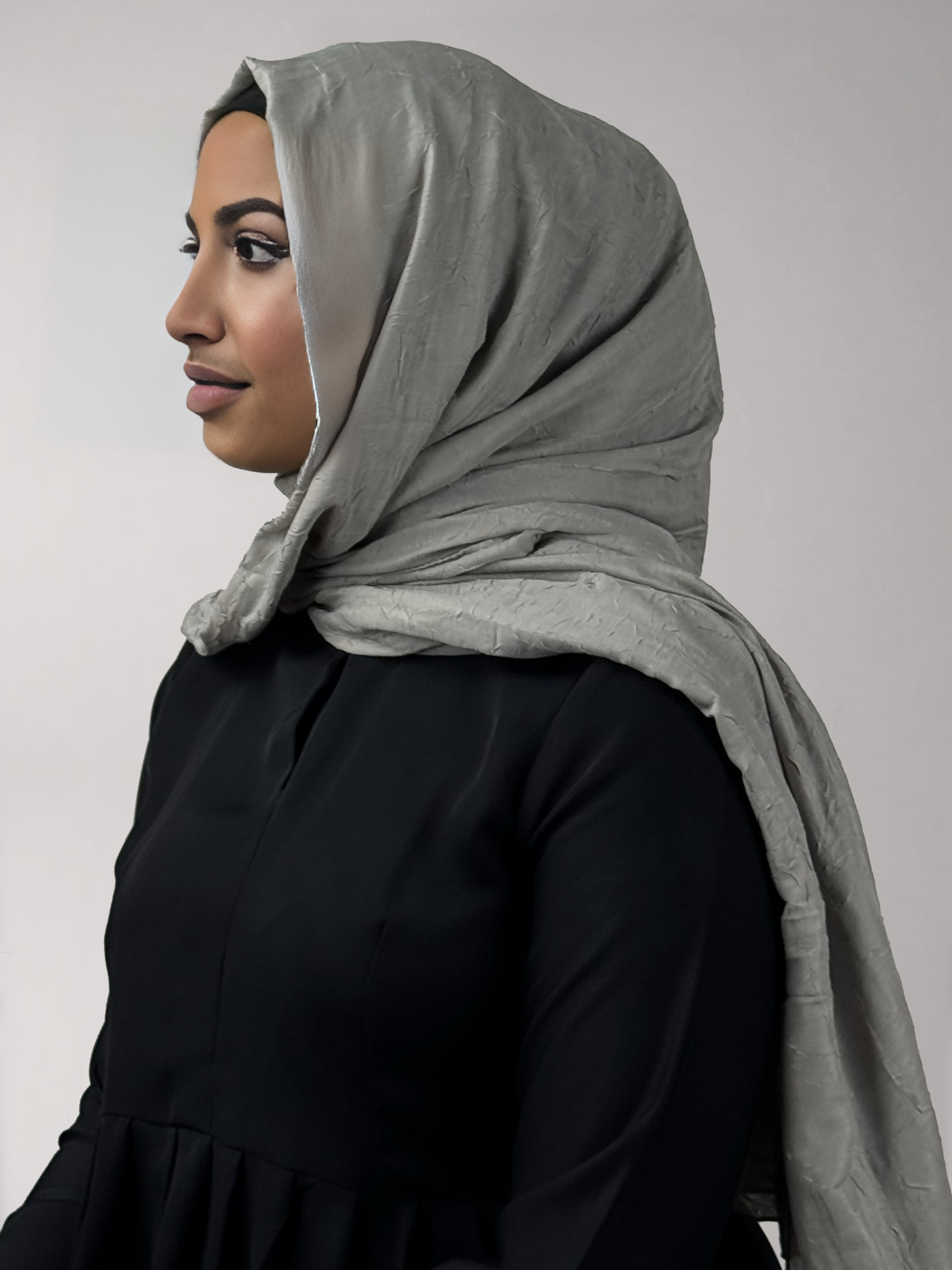 Silver Crinkle |Grey Hue