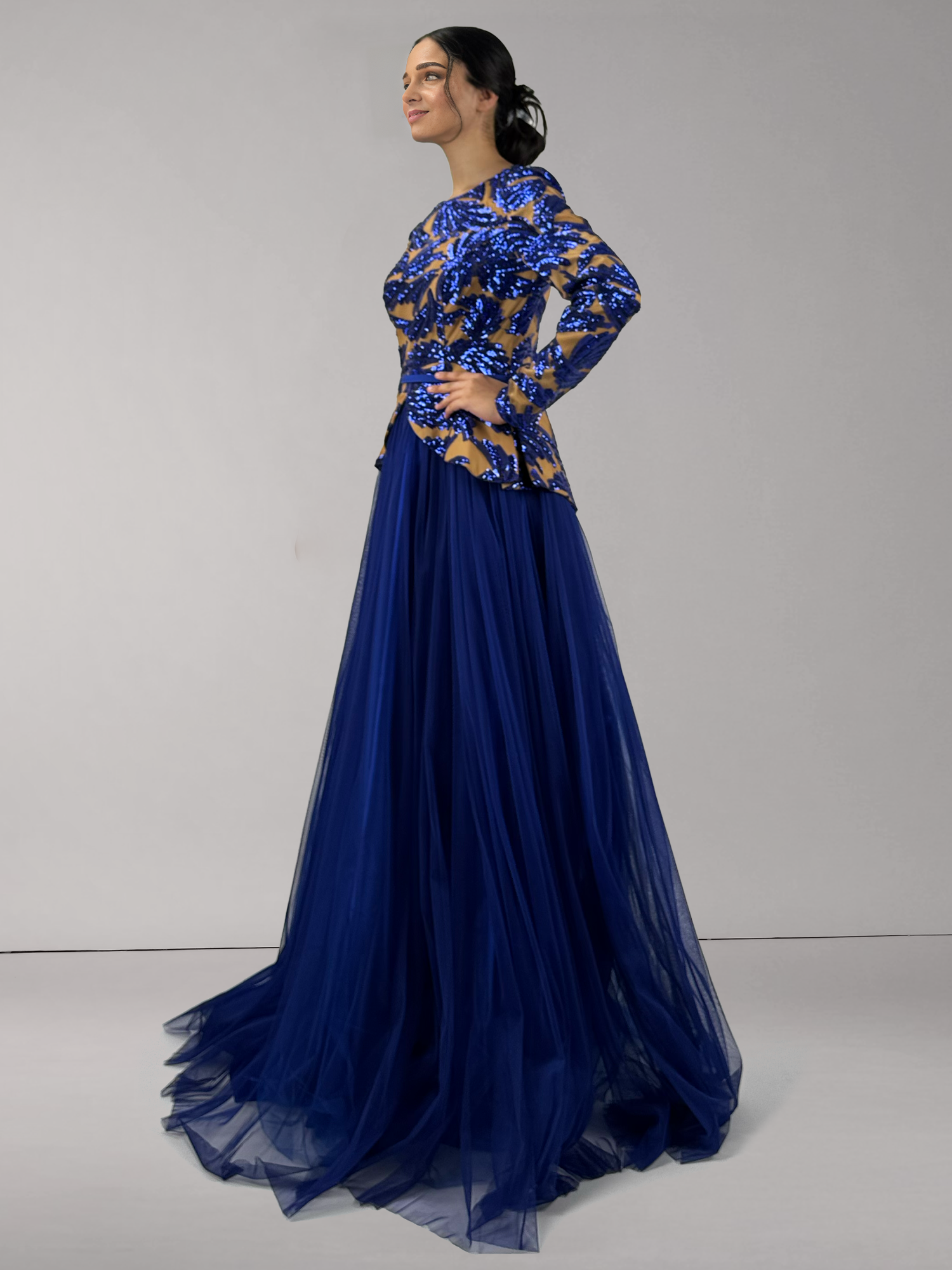 Sapphire Gown